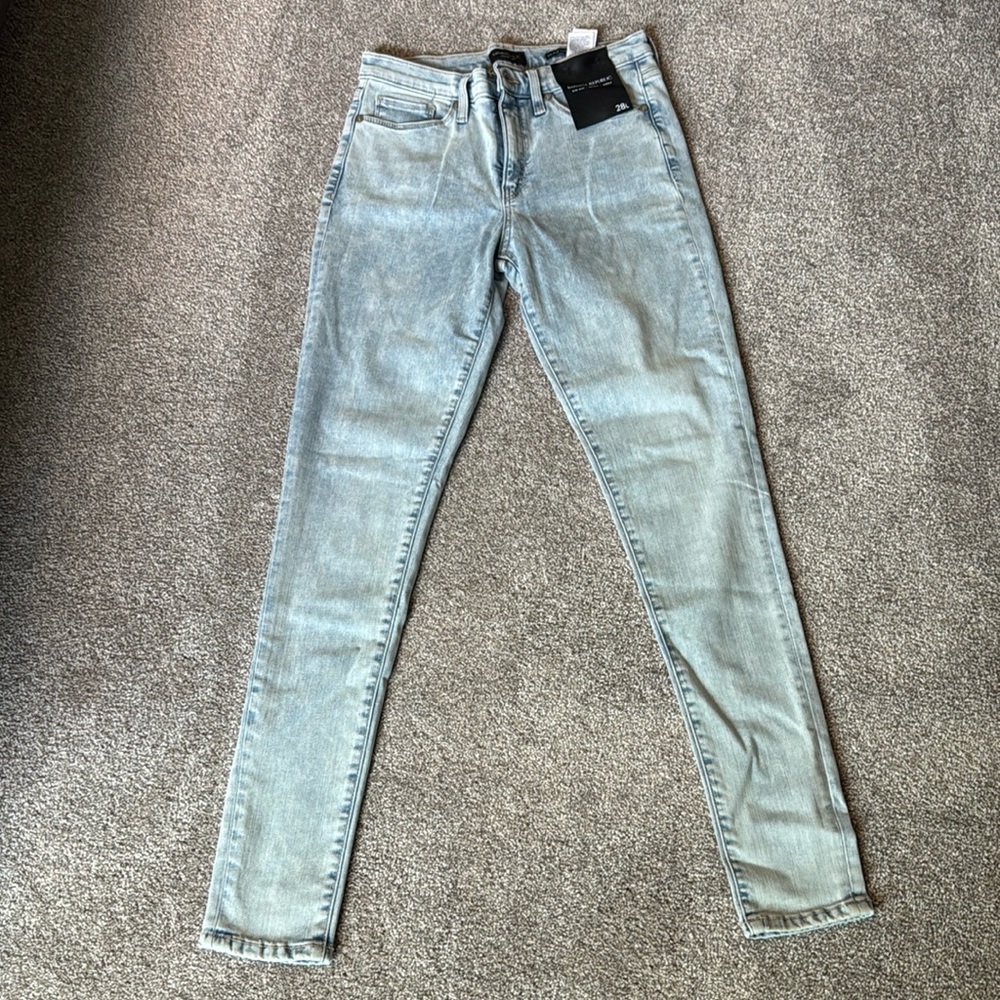Banana republic mid rise skinny ankle jeans NWT 28L